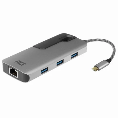 Kép 3/6 - ACT AC7042 USB-C 4K Multiport Dock