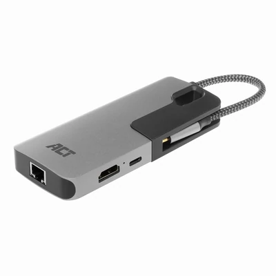 Kép 4/6 - ACT AC7042 USB-C 4K Multiport Dock