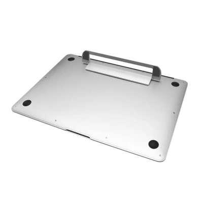 Kép 8/10 - FIXED Frame Mini aluminum adhesive stand notebooks and tablets Silver