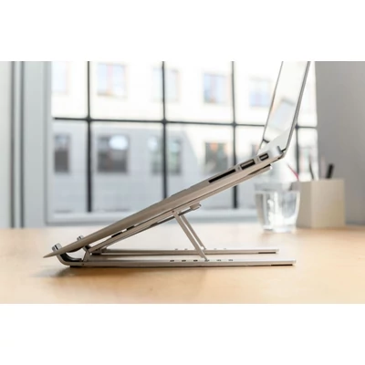 Kép 6/7 - FIXED Frame Fold aluminum folding stand notebooks and tablets Silver