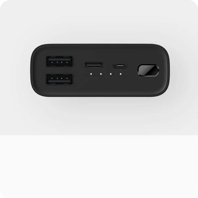 Kép 2/3 - Xiaomi Mi 3 Ultra Compact 10000mAh PowerBank Black