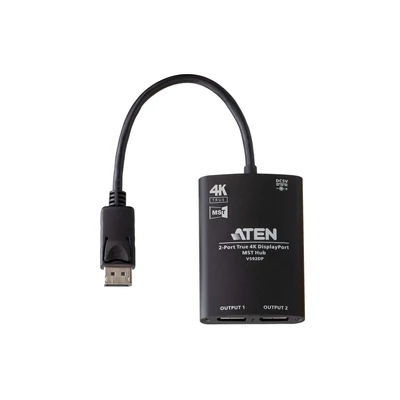 Kép 2/3 - ATEN VS92DP 2-Port True 4K DisplayPort MST Hub