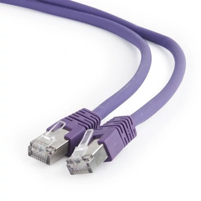 Kép 2/4 - Gembird CAT6A S-FTP patch kábel 5m lila