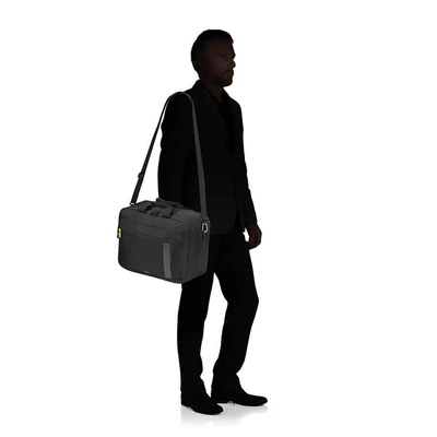 Kép 4/4 - American Tourister Work-E 3-Way Boarding Bag Black