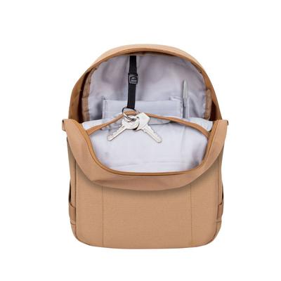 Kép 13/19 - RivaCase 5422 Small Urban Backpack 6L 10,5" Beige