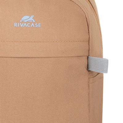 Kép 15/19 - RivaCase 5422 Small Urban Backpack 6L 10,5" Beige