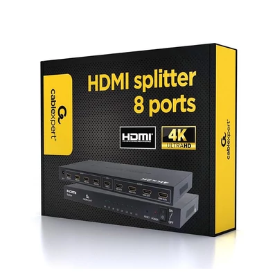 Kép 3/3 - Gembird DSP-8PH4-03 8 portos HDMI splitter fekete