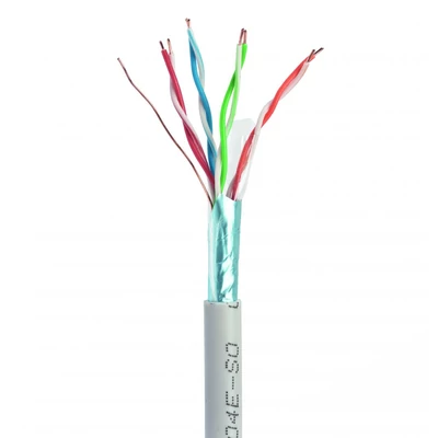 Gembird CAT5e F-UTP Intallation kábel 100m szürke