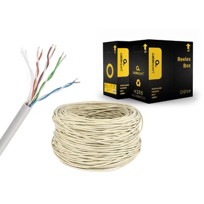 Kép 3/3 - Gembird CAT5e F-UTP installation cable 305m szürke