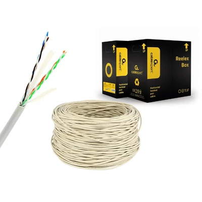 Kép 4/4 - Gembird CAT6 U-UTP installation cable 305m szürke