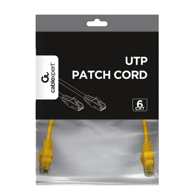 Kép 3/3 - Gembird CAT6 U-UTP patch kábel 0,25m sárga
