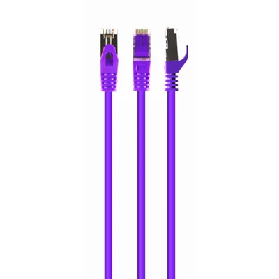 Gembird CAT6A S-FTP patch kábel 3m lila