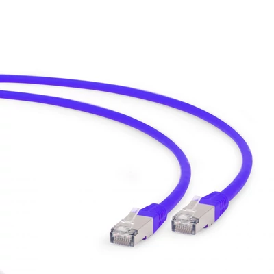 Kép 2/2 - Gembird CAT6A S-FTP patch kábel 3m lila