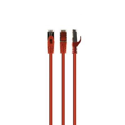 Gembird CAT6A S-FTP patch kábel 3m piros