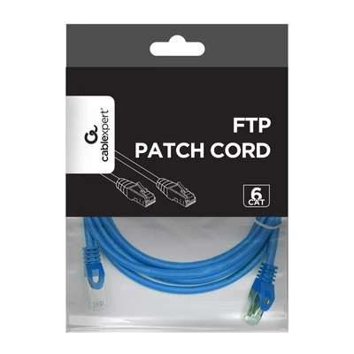 Kép 3/3 - Gembird CAT6 F-UTP patch kábel 3m kék