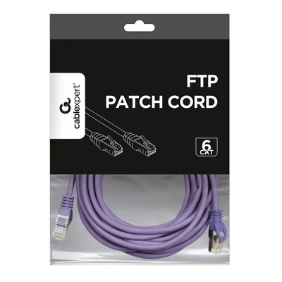 Kép 3/3 - Gembird CAT6 F-UTP patch kábel 3m lila