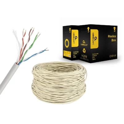 Kép 3/4 - Gembird CAT5a U-UTP installation cable 305m szürke