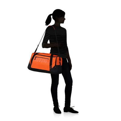 Kép 3/9 - American Tourister Urban Groove Duffle Bag Black/Orange