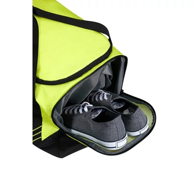 Kép 9/9 - American Tourister Urban Groove Duffle Bag Black/Lime Green