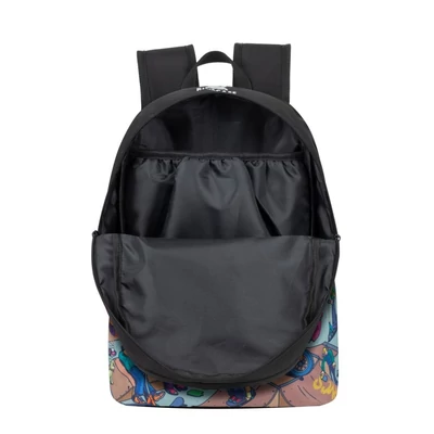 Kép 10/16 - RivaCase 5420 Agora Skaters Urban Backpack Black