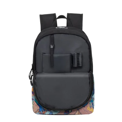Kép 3/16 - RivaCase 5420 Agora Skaters Urban Backpack Black