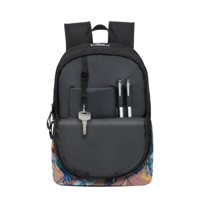 Kép 4/16 - RivaCase 5420 Agora Skaters Urban Backpack Black