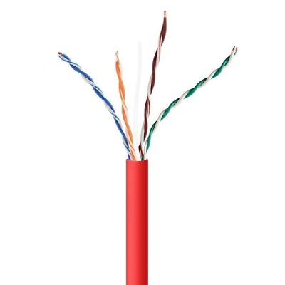 Gembird CAT5e U-UTP installlation cable 305m piros