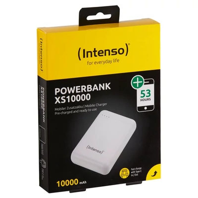 Kép 2/6 - Intenso XS10000 10000mAh PowerBank White