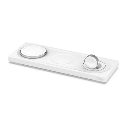 Kép 2/4 - Belkin BoostCharge Pro 3-in-1 Wireless Charging Pad with MagSafe White