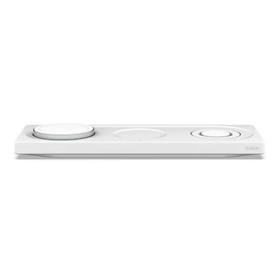 Kép 3/4 - Belkin BoostCharge Pro 3-in-1 Wireless Charging Pad with MagSafe White