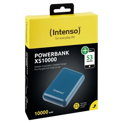 Kép 2/6 - Intenso XS10000 10000mAh PowerBank Petrol