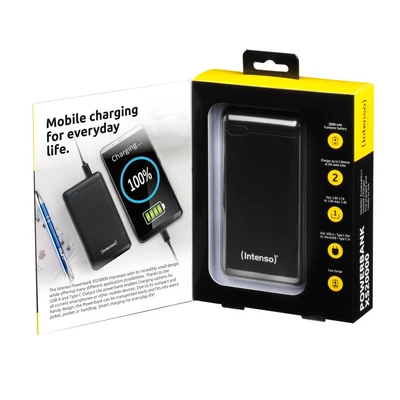 Kép 3/6 - Intenso XS20000 20000mAh PowerBank Black