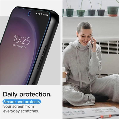 Kép 3/5 - Spigen Film Neo Flex Solid 2 Pack - Samsung Galaxy S23+