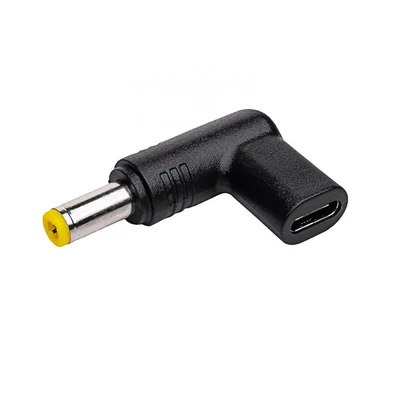Kép 3/3 - Akyga AK-ND-C01 USB Type-C/5,5x2,5mm Laptop Adapter Black