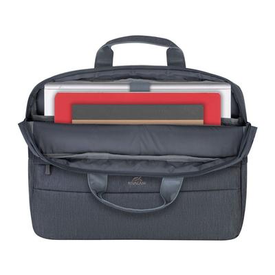 Kép 5/12 - RivaCase 7532 Anti-theft Laptop Bag 15,6" Dark Grey