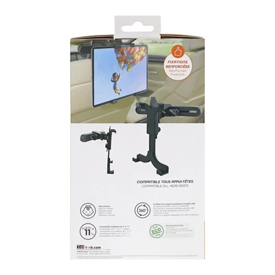 Kép 6/7 - TnB Universal Headrest Mount for Tablet Black