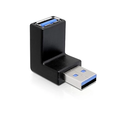 DeLock Adapter USB 3.0 male-female angled 270° vertical