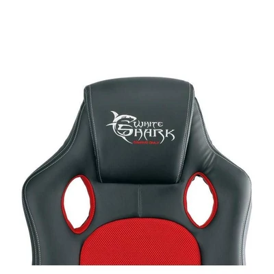 Kép 4/5 - White Shark Kings Throne Gaming Chair Black/Red