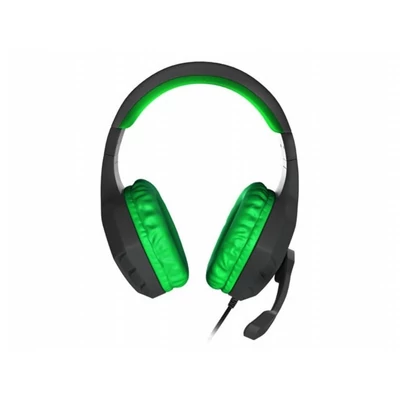 Kép 2/4 - Natec Genesis Argon 200 Gamer Headset Black/Green