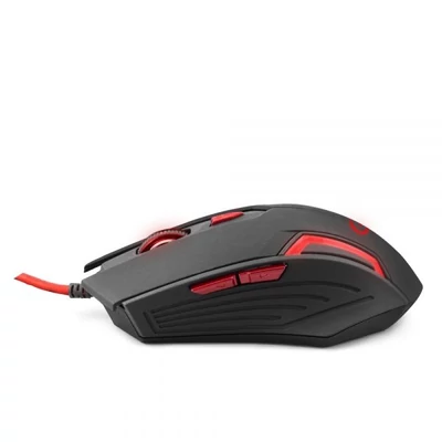 Kép 2/4 - Esperanza MX205 Fighter Gamer mouse Black/Red