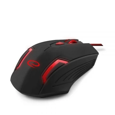 Kép 3/4 - Esperanza MX205 Fighter Gamer mouse Black/Red