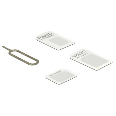Kép 3/5 - DeLock 4 in 1 SIM Card Adapter Kit