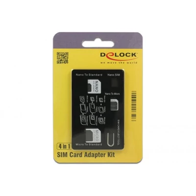 Kép 5/5 - DeLock 4 in 1 SIM Card Adapter Kit