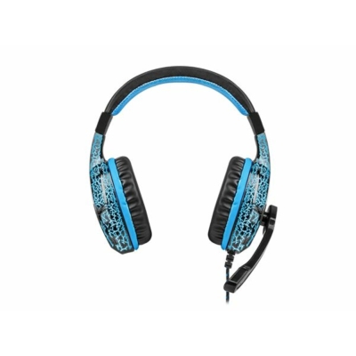 Kép 2/4 - FURY HellCat gaming headset Black/Blue
