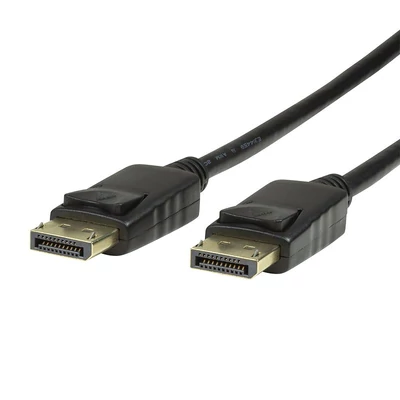 Kép 2/4 - Logilink DisplayPort 1.2 connection cable 4K 2K/60Hz 5m Black