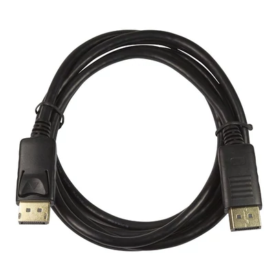 Kép 3/4 - Logilink DisplayPort 1.2 connection cable 4K 2K/60Hz 5m Black