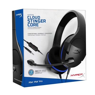 Kép 7/7 - Kingston HyperX Cloud Stinger Core Gamer Headset Black/Blue