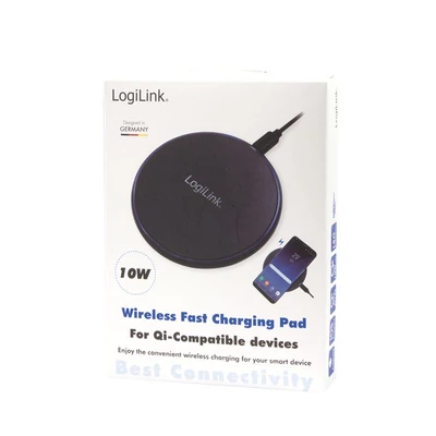 Kép 4/4 - Logilink PA0178 10W with Fast Wireless Charging