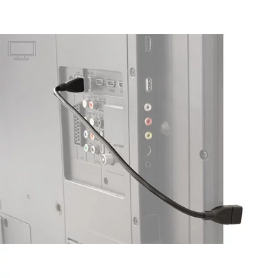 Kép 3/4 - DeLock USB 2.0 Type-A male > USB 2.0 Type-A female ShapeCable 0,35m