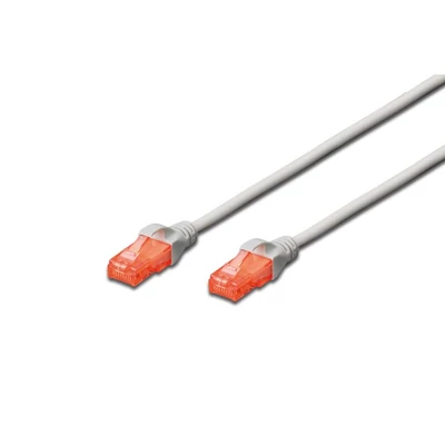 Digitus CAT6 U-UTP patch kábel 1m szürke